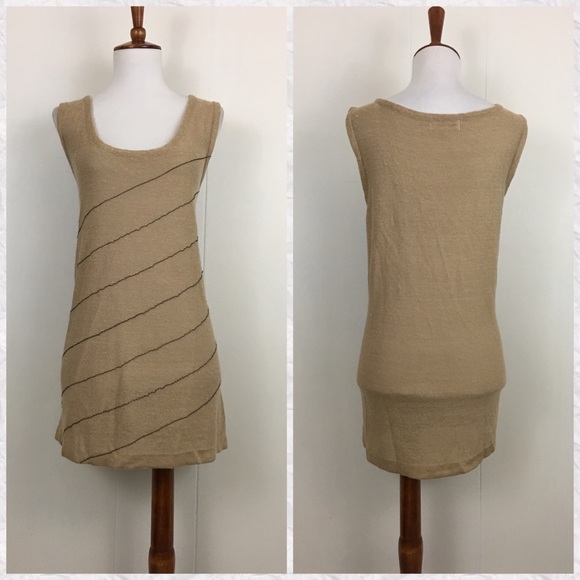 Calvin Klein Tops - Calvin Klein Linen Knit Sleeveless Scoop Neck Top